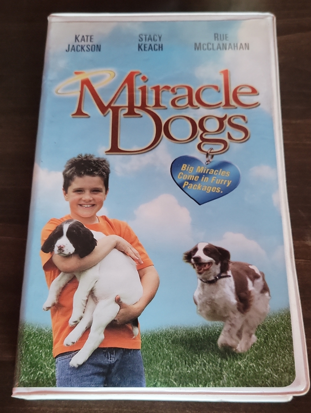 Miracle Dogs VHS - Family Movie (Blue)